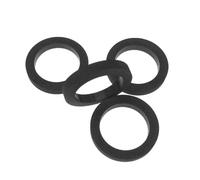 Zuoeay 4 anillos de goma de 1,5 a 3 mm de grosor para casetes, grabadora, reproductor de sonido estéreo, correas de transmisión de goma para tocadiscos