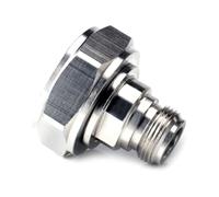 Zuoeay Adaptador coaxial L29 para microondas L29 7/16 DIN macho a hembra, conectores adaptadores RF para redes de comunicación