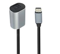 Zuoeay Adaptador USB C a sonido tipo a SPDIF hembra convertidor digital conector para computadora, portátil, accesorios de cine en casa, adaptador USB