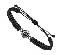 Zuoeay Elegante pareja con 100 idiomas I Loves You proyección en cristales resistentes y elegantes con proyección de piedra mate, talla única, como se describe