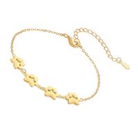 Zuoeay Patas de acero inoxidable resistentes para mascotas que ofrecen un encanto único y elegante a cualquier atuendo con varios colores, elige estilos versátiles, talla única, como se describe