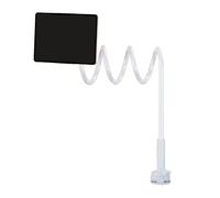 Zuoeay Soporte giratorio para tableta de cuello de cisne para cama, soporte giratorio para teléfono, soporte de brazo largo flexible y perezoso para tableta de cocina