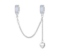 ZUOHUI Abalorios de plata de ley 925 de la serie Hadas de Hielo y Nieve for pulsera Pandora. Diseño romántico de copos de nieve invernales. Ideal for regalar y crear joyas.(BSC795)