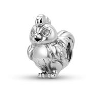 ZUOHUI Cuenta Charm Pollito 925 Plata Esterlina for Pandora