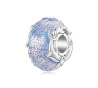 ZUOHUI Dije de plata de ley S925 con motivos marinos para mujer: para crear joyas DIY; con motivos de la vida marina para pulseras compatibles con Pandora(Delfino BSC1272)