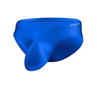 ZUOLAIYIN Calzoncillos para hombre con bolsa de nailon para hombre, ropa interior sexy para hombre, ropa interior elástica para hombre, negro, azul, rojo, verde, blanco, lila, gris, M, L, XL, XXL, 3XL