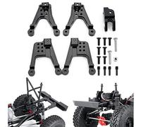 ZuoLan 1 juego de soportes de amortiguadores de aluminio RC, parte delantera y trasera para AXIAL SCX10 II 90046 90047 RC Upgrades Part