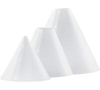 ZUOMIDIE Juego de 360 difusores de luz con cono de luz para disparar objetos reflectantes, para productos pequeños, reflectores de fotografía de difusión, alternativa a caja de fotos para cosméticos