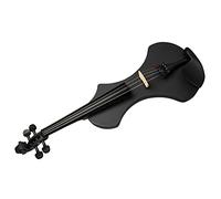 ZUOMU Preamplificador De Pastilla De Violín Silencioso Eléctrico De Tamaño Completo 4/4 Con Arco De Madera De Brasil Instalado Violón Set