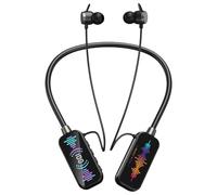 zuousxbs Auriculares Deportivos Inalámbricos A Los Auriculares Tipo Banda para Cuello Compatible con Cancelación De Ruido para La Condición Física Y Trozos En Oído Compatible