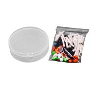 zuousxbs Kits de Modelos moleculares con Caja de Almacenamiento Modelo Molecular de química orgánica Modelos moleculares codificados por Colores para Estudiantes y Profesores