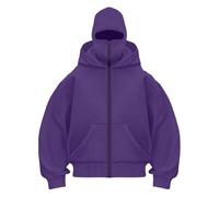 Zuoyue Sudadera con Capucha Hombre con Capucha y Pasamontañas Sudadera Deportiva Running Unisex Invierno Hombre Invierno Chaqueta Cálida para El Día a Día, Deportes Al Aire Libre y Senderismo