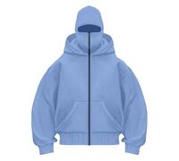 Zuoyue Sudadera con Capucha Hombre con Capucha y Pasamontañas Sudadera Deportiva Running Unisex Invierno Hombre Invierno Chaqueta Cálida para El Día a Día, Deportes Al Aire Libre y Senderismo