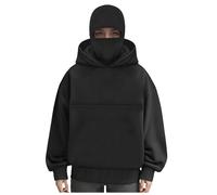 Zuoyue Sudadera para Hombre con Capucha y Pasamontañas Sudadera Deportiva Running Unisex Invierno Hombre Invierno Chaqueta Cálida para El Día a Día, Trabajo y Tiempo Libre Al Aire Libre