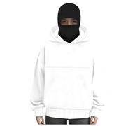 Zuoyue Sudadera para Hombre con Capucha y Pasamontañas Sudadera Deportiva Running Unisex Invierno Hombre Invierno Chaqueta Cálida para El Día a Día, Trabajo y Tiempo Libre Al Aire Libre