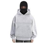 Zuoyue Sudadera para Hombre con Capucha y Pasamontañas Sudadera Deportiva Running Unisex Invierno Hombre Invierno Chaqueta Cálida para El Día a Día, Trabajo y Tiempo Libre Al Aire Libre