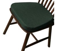 ZUOZHE Cojines De Silla para Terraza Y Comedor - Funda Extraíble Cremallera (40x38/43x42 Cm) • Antideslizante Lazos Ajustables Tejido Fresco Transpirable Cocina/Jardín(A8,40x38x33x5cm)