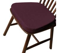 ZUOZHE Cojines De Silla para Terraza Y Comedor - Funda Extraíble Cremallera (40x38/43x42 Cm) • Antideslizante Lazos Ajustables Tejido Fresco Transpirable Cocina/Jardín(A2,43x42x33x3cm)