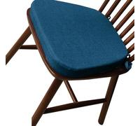 ZUOZHE Cojines De Silla para Terraza Y Comedor - Funda Extraíble Cremallera (40x38/43x42 Cm) • Antideslizante Lazos Ajustables Tejido Fresco Transpirable Cocina/Jardín(A10,43x40x35x5cm)