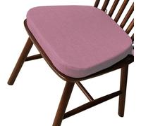 ZUOZHE Cojines De Silla para Terraza Y Comedor - Funda Extraíble Cremallera (40x38/43x42 Cm) • Antideslizante Lazos Ajustables Tejido Fresco Transpirable Cocina/Jardín(A9,43x42x33x5cm)