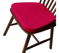 ZUOZHE Cojines De Silla para Terraza Y Comedor - Funda Extraíble Cremallera (40x38/43x42 Cm) • Antideslizante Lazos Ajustables Tejido Fresco Transpirable Cocina/Jardín(A15,40x38x33x3cm)