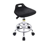 ZUOZUIYQ Heces Ajustables de 60-80 cm con manijas Silla de heces con Ruedas Altura Ajustable de 360 ° Taburete Giratorio Taburete