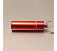 ZUOZUIYQ Pastillero Organizador De Aleación De Aluminio Se Puede Poner En El Dispensador De Pastillas De Bolsillo Caja Semanal Mediana Roja