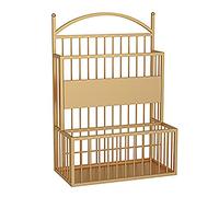 ZUOZUIYQ Soporte de Paraguas Foyer Business Hall de Almacenamiento para Paraguas, Estante Paraguas de Gran Capacidad Pesada, Soporte Paraguas de rectángulo de Hierro de Metal