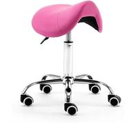 ZUOZUIYQ Taburete de Silla de Montar Enrollable Taburete de Cuero sillón cómodo Silla ergonómica Ajustable Taburete ergonómico