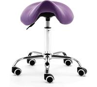 ZUOZUIYQ Taburete de Silla de Montar Enrollable Taburete de Cuero sillón cómodo Silla ergonómica Ajustable Taburete ergonómico