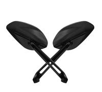 Zuphte Retrovisores Moto para Ducati Multistrada 1200/S 2010-2014, Espejos retrovisores Izquierdo y Derecho, Lentes de Cristal, Accesorios para Motocicletas