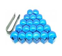 Zuphte Tapa Tornillos para Nissan Teana X-Trail Qashqai Livina Sylphy Tiida Sunny March Murano Juke, Cubierta de Tornillo de Cubo automático (17MM Azul)