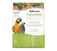 Zupreem Essentials Alimento para Aves de Compañía - Ingredientes Naturales - Pienso para Pájaros Indicado para Loros, Guacamayos, Cacatúas, Caiques y Otros Pájaros Medios-Grandes y Grandes - 7,5 kg