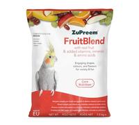 Zupreem Multifrutas Alimento para Aves de Compañía - Frutas y Vitaminas - Pienso para Pájaros Indicado para Agapornis, Cacatúas NINFA, Cotorras Argentinas y Otros Pájaros Medianos - 7,5 kg