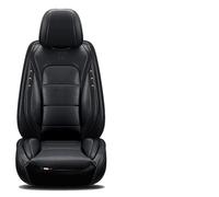 ZURDOX Fundas de asiento de coche universales para Audi A3 8P Q5 A6 C6 A4 A5 Sportback B7 Avant 8V C7 A1 B9 Audio Rs4 5 6 7 R8 S5 S6 S7 S8 Q3 Juego completo de protectores de asiento, color negro y