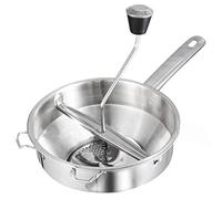ZURDOX Machacadores, puré de patata, acero inoxidable, puré de patata, herramienta de prensa, alimentos, frutas, ajo, prensa, cortador manual, verduras