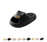 Zureto Pantuflas de goma EVA para hombre y mujer, diseño de gato, C 3, 36/37 EU