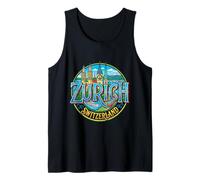 Zúrich City Name Travel Souvenir - Regalo turístico Camiseta sin Mangas