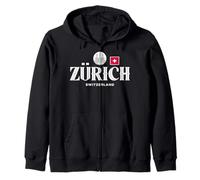 Zúrich Suiza Viajes Ciudad Vibes Sudadera con Capucha