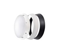 EMOS - Lámpara LED de techo/pared redonda con marco intercambiable - Impermeable - Blanco cálido - 1000 lm - 14 W (en lugar de una bombilla de 70W) - 25.000 horas - Ángulo de haz de 120° - Para