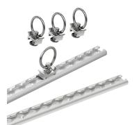Zurrschienen Kit 2x60cm 6-teilig Ojal Sujeción Incl. 4x Fitting Airline