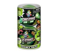 ZURU 5 Surprise- Dino Strike Series 2 Brilla en la Oscuridad, Color Paquete Doble. (7781)