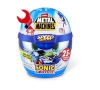 ZURU Metal Machines Casco Speed Hero Sonic con Coche Sorpresa
