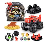 ZURU SMASHERS- Smashers Surprise-Monster Playset (Dino Truck) Variedad Car-Juguete Coleccionable de Coche de Carreras, Liso, Color, Medium (74103A)