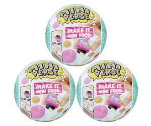 ZURU Surprise Blind Box - Figuras de cápsula (3 cápsulas MGA Mini Verse S3 Café)