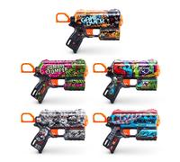 ZURU - XSHOT - Skins - Flujo - Pistola de Flechas de Espuma - Incluye 8 Flechas - Color Aleatorio - Dispara hasta 27 Metros - 36516