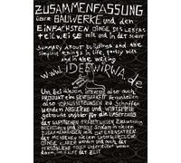 Zusammenfassung über Bauwerke und den Einfachsten Dingen des Lebens, teilweise mit und in der Schrift: Summary about buildings and the simplest things in life, partly with and in the writing: 3