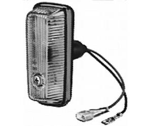 Zusatzblinkleuchte Lateral 24V W5W Halógeno Amarillo Ámbar HELLA para U. A. MB