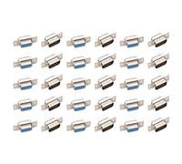 ZUSNEEWIN 15 Pares 30 Unids Db9 Hembra y Macho Rs232 9 Pin Conectores de Conector de Puerto Serie de Soldadura de Cable