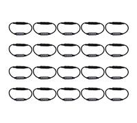 ZUSNEEWIN 20X Controlador en Línea de Bajo Perfil Mini Interruptor de Atenuación de 3 Teclas para Tira de Luz LED Negro